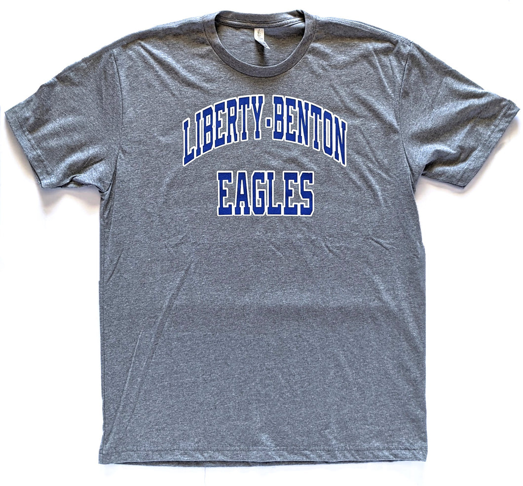 Liberty-Benton Eagles (Blue) Arch Tee