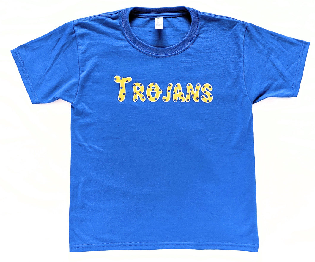 Trojans Polka Dot Youth Tee